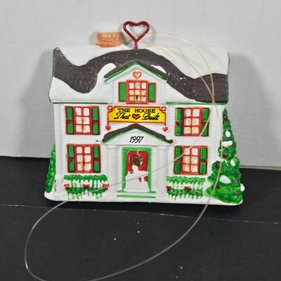 LOT 129: "SANTA'S MERRY MCNUGGETS ORNAMENTS" ,TINY TIM & Small Dept. 56 Ornaments, and Dept. 56 1999 "THE FIRST...