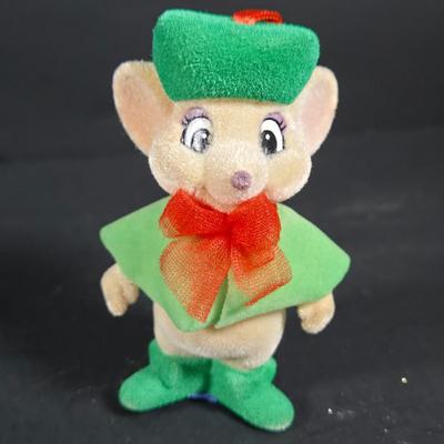 LOT 130: McDonald's OLIVER & COMPANY, CINDERELLA'S MICE, & RESCUERS DOWN UNDER Ornaments & Disney Tins