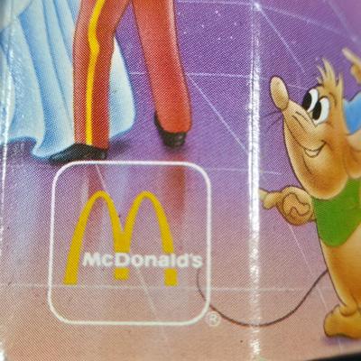 LOT 130: McDonald's OLIVER & COMPANY, CINDERELLA'S MICE, & RESCUERS DOWN UNDER Ornaments & Disney Tins
