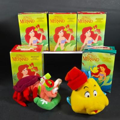 LOT 132: McDonald's Disney's 101 DALMATIONS, and LITTLE MERMAID Ornaments; Some Are Open