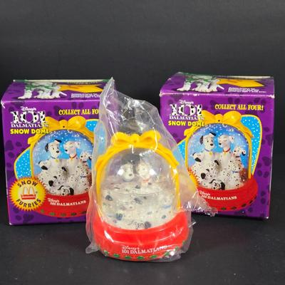 LOT 132: McDonald's Disney's 101 DALMATIONS, and LITTLE MERMAID Ornaments; Some Are Open