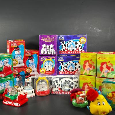 LOT 132: McDonald's Disney's 101 DALMATIONS, and LITTLE MERMAID Ornaments; Some Are Open