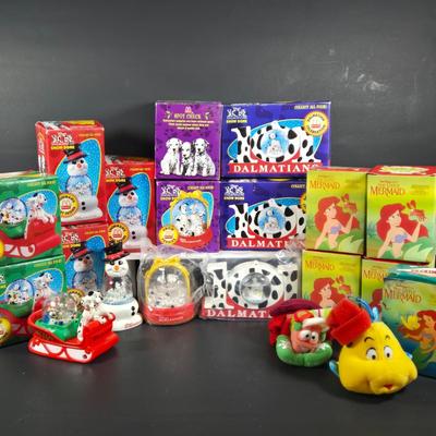 LOT 132: McDonald's Disney's 101 DALMATIONS, and LITTLE MERMAID Ornaments; Some Are Open
