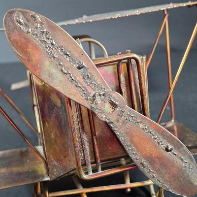 LOT 133: Handcrafted "BUDWEISER" Sailboat, BUDWEISER Pens, MR. PEANUT Bendable Figure, MR. PEANUT Pen, & Vintage Metal...