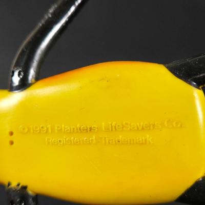 LOT 133: Handcrafted "BUDWEISER" Sailboat, BUDWEISER Pens, MR. PEANUT Bendable Figure, MR. PEANUT Pen, & Vintage Metal...