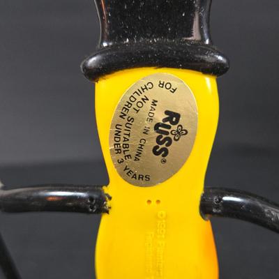 LOT 133: Handcrafted "BUDWEISER" Sailboat, BUDWEISER Pens, MR. PEANUT Bendable Figure, MR. PEANUT Pen, & Vintage Metal...