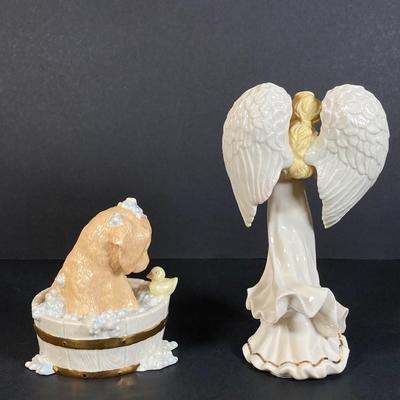 LOT 164: Lenox Collection - "Peace Be With You", "Bath Time Buddies", Bowls and Ornament