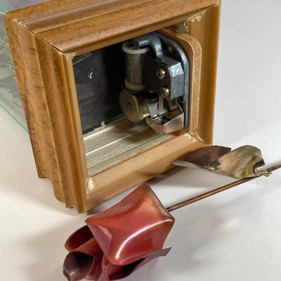 LOT 169: A Rose is a Rose is a Rose Collection - Capodimonte Italy, Purple Lighted in Dome, Japan Fan, Music Box, Frames and More