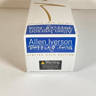 LOT 174: McDonald's / Philadelphia Bobble Heads - Allen Iverson Limited Gold Edition Numbered 31104 w/COA, Phillies' Jim Thome...