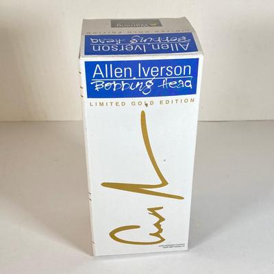 LOT 174: McDonald's / Philadelphia Bobble Heads - Allen Iverson Limited Gold Edition Numbered 31104 w/COA, Phillies' Jim Thome...