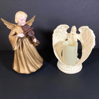 LOT 175: Collection of Vintage Angels - Lighted, Musical and More