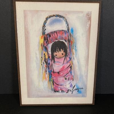 LOT 176: Ted DeGrazia Artwork Collection (Cross Stitch and More)