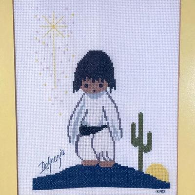 LOT 176: Ted DeGrazia Artwork Collection (Cross Stitch and More)