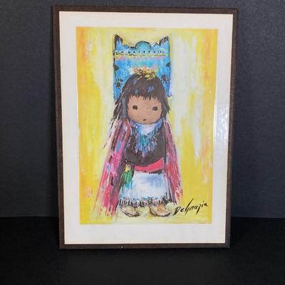 LOT 176: Ted DeGrazia Artwork Collection (Cross Stitch and More)