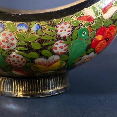 LOT 178: Beautiful Asian Decorative Collection - Sphinx, Silver / Gold Tone Trees in Mirrored Glass Box and More