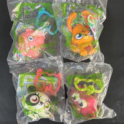LOT 190: New in Package McDonald's Happy Meal Toys Moshi Monsters Complete Set of 8 and 2000 TY Teenie Beanie Complete Set of 11
