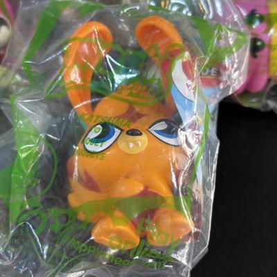 LOT 190: New in Package McDonald's Happy Meal Toys Moshi Monsters Complete Set of 8 and 2000 TY Teenie Beanie Complete Set of 11