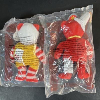 LOT 191: NIP McDonalds Happy Meal Toys: 1999 Ty Teenie Beanie Babies 1-12, Kim Possible & Others