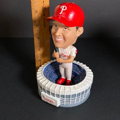 LOT 196: Philadelphia Sports / McDonald's Bobble Heads - Two Limited Edition Gold Allen Iverson (76ers) Numbered with C.O.A.,...