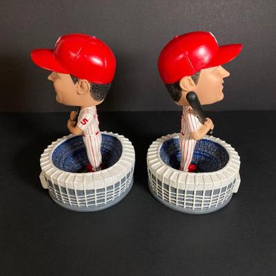 LOT 196: Philadelphia Sports / McDonald's Bobble Heads - Two Limited Edition Gold Allen Iverson (76ers) Numbered with C.O.A.,...