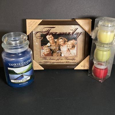 LOT 199: Family / Grandma Home Decor - Elements' "Grandma" by Barbara McDonald Figurine, Yankee / The White Barn Candle Co...