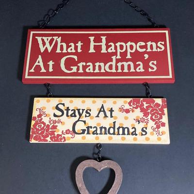 LOT 199: Family / Grandma Home Decor - Elements' "Grandma" by Barbara McDonald Figurine, Yankee / The White Barn Candle Co...
