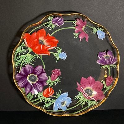 LOT 201: Lefton Floral Serving Plate, Vintage Blue Bird / Parakeet Bird Figurines, Art Vannes France Bowl, Rosella Pink Double Bowl and...