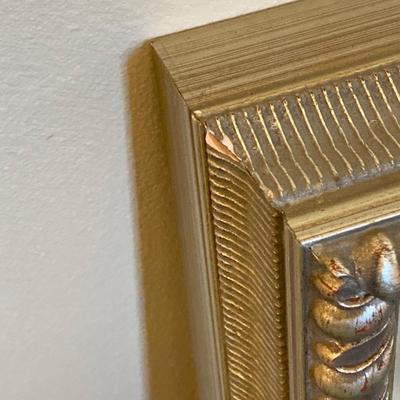 LOT 203: Decorative Resin Bust / Statue and Pair of Artex Inc. Shadow Boxes