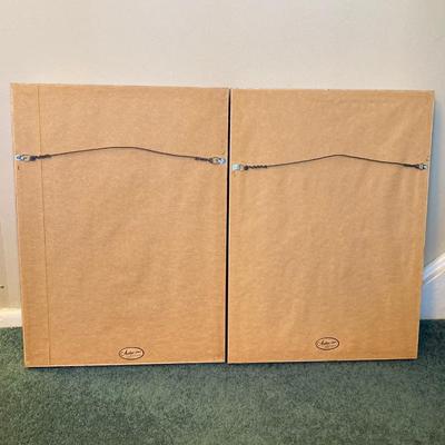 LOT 203: Decorative Resin Bust / Statue and Pair of Artex Inc. Shadow Boxes