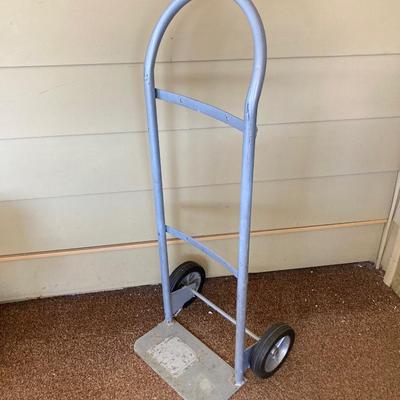LOT 206: Craftsman Electric Power Blower, Milwaukee Hand Truck and Havahart Animal Cage Trap