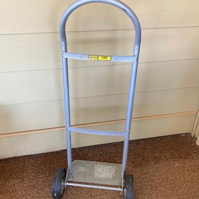LOT 206: Craftsman Electric Power Blower, Milwaukee Hand Truck and Havahart Animal Cage Trap