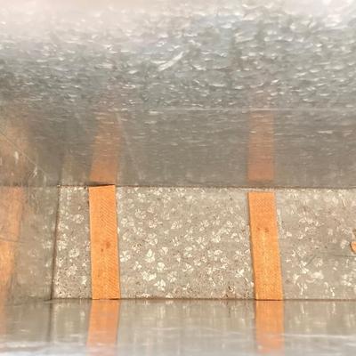 LOT 212: Galvanized Storage Container with Pair of Plastic Workforce Sawhorses