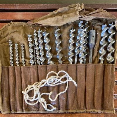 LOT 215: Vintage Tools - Drill Bits, Sockets and More