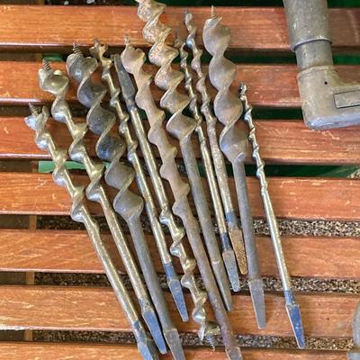 LOT 215: Vintage Tools - Drill Bits, Sockets and More