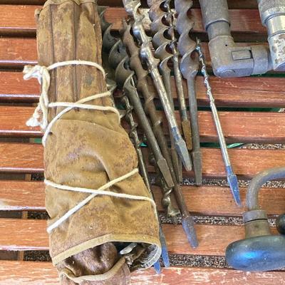 LOT 215: Vintage Tools - Drill Bits, Sockets and More