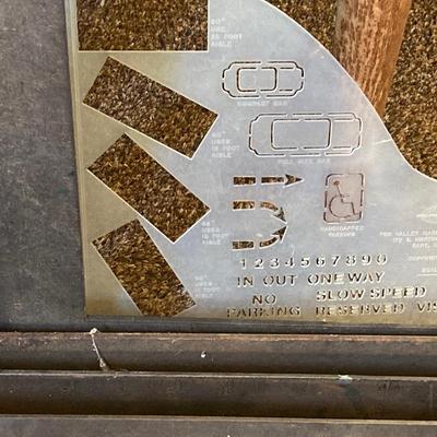 LOT 216: Craftsman Miter Cut-N-Clamp Set in Original Box with Large Collection of Hammers, Metal Square Angle Rulers and More