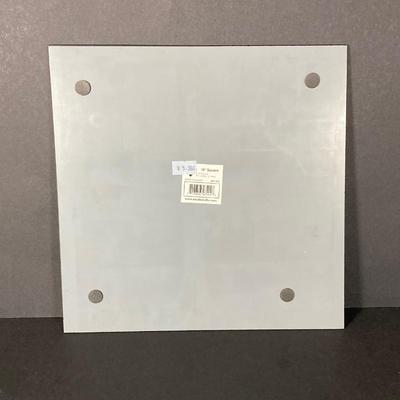 LOT 221: Three Shannon Crystal Candle Holders with Mirror Base