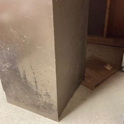 LOT 222: Evans Brand Metal Storage Cabinet