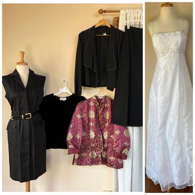 Women's Formal Clothing Lot - Ellen Tracy, J. Crew, Norton McNaughton