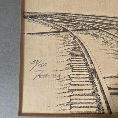 LOT 3X: Framed Wall Art - "Toucan" By Kim Smith, D. Bucher Original, Signed and Numbered Bartlett Artwork, and "First Day...