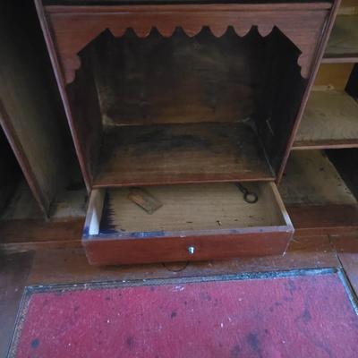 LOT 4X: Secretary Desk With Storage Inside