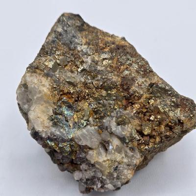 LOT 11X: Mushroom Coral, Raw Amethyst, Smoky Quartz, Amazonite, Agate Geodes, Quartz Crystals, Pyrite Gold, and Various Other Rocks