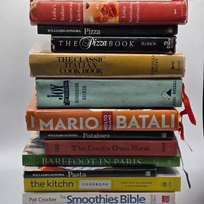 LOT 15X: Variety of Cookbooks