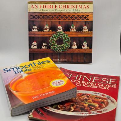LOT 15X: Variety of Cookbooks