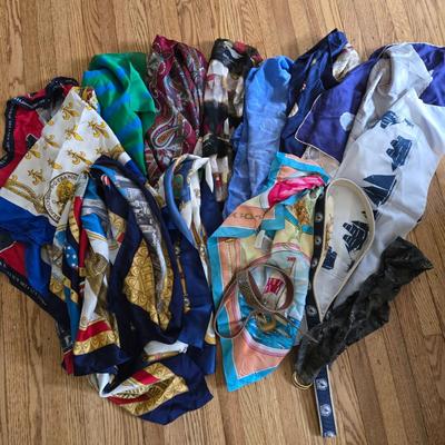 LOT 16Y: Multiple Women's Scarves; Various Designs