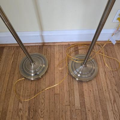 LOT 18L: Floor Lamps, Both Tested and in Working Order as Shown in Photos