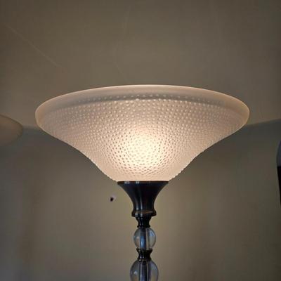 LOT 18L: Floor Lamps, Both Tested and in Working Order as Shown in Photos