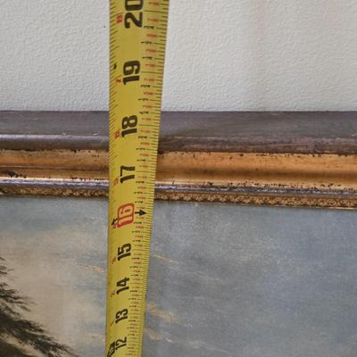 LOT 20K: Signed Oil Painting