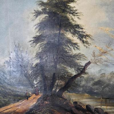 LOT 20K: Signed Oil Painting