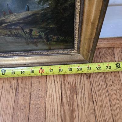 LOT 20K: Signed Oil Painting